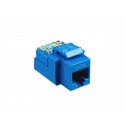 Cat. 5E Tool-less Keystone Jack, 1 Gbps